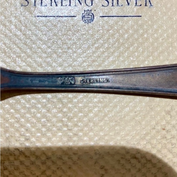 Sterling silver baby flatware set - Picture 4 of 4